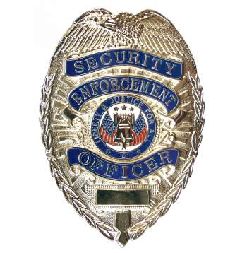 Deluxe Security Enforcement Officer Badge